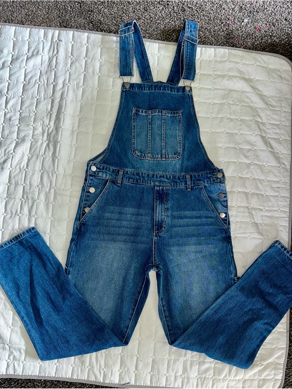 Men’s Forever 21 Medium Blue Denim Overalls NWOT